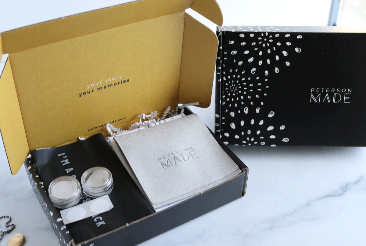 Fingerprint Jewelry | Custom Packaging - Dana Gray Studio