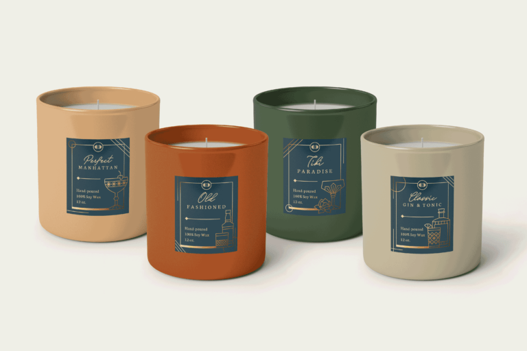 Candle Labels for The Cocktailery