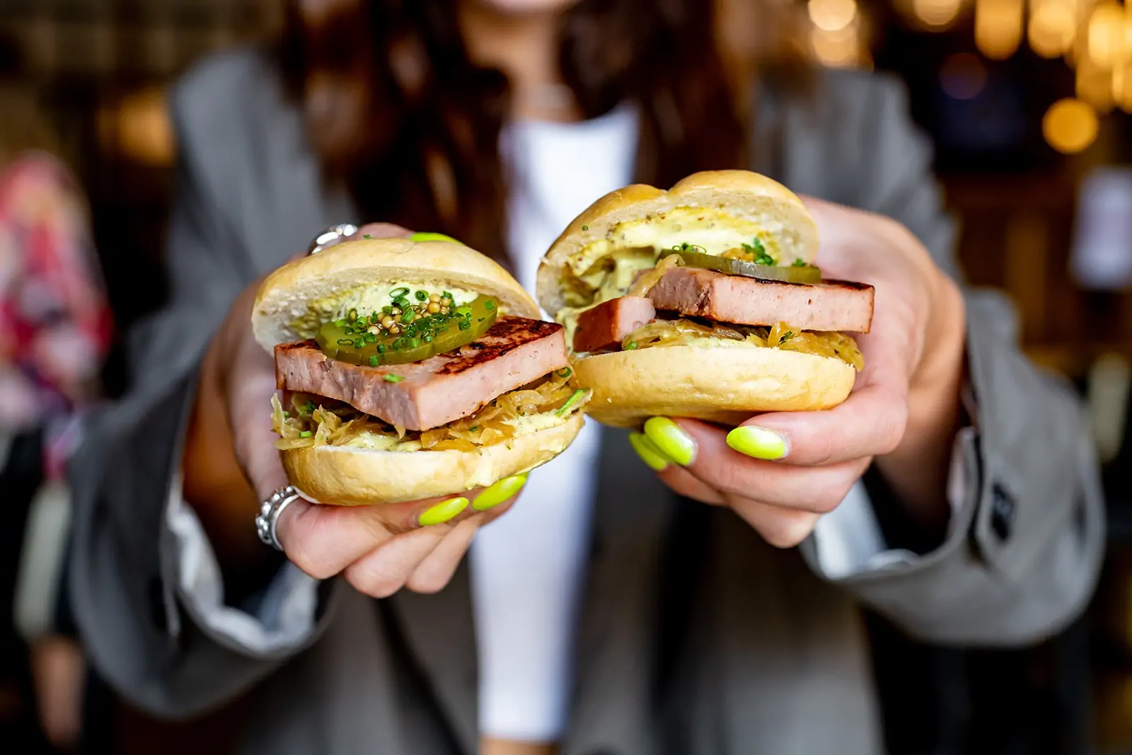 Gilde's Leberkaese Sliders © Shrimp & Grisettes
