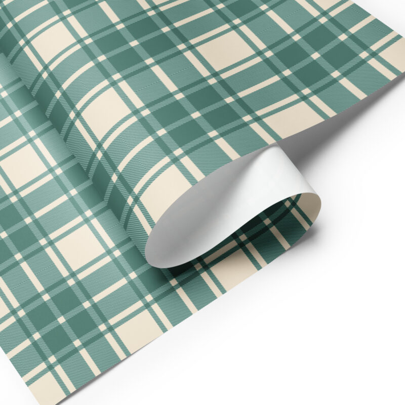 Juniper Green Wrapping Paper Sheet