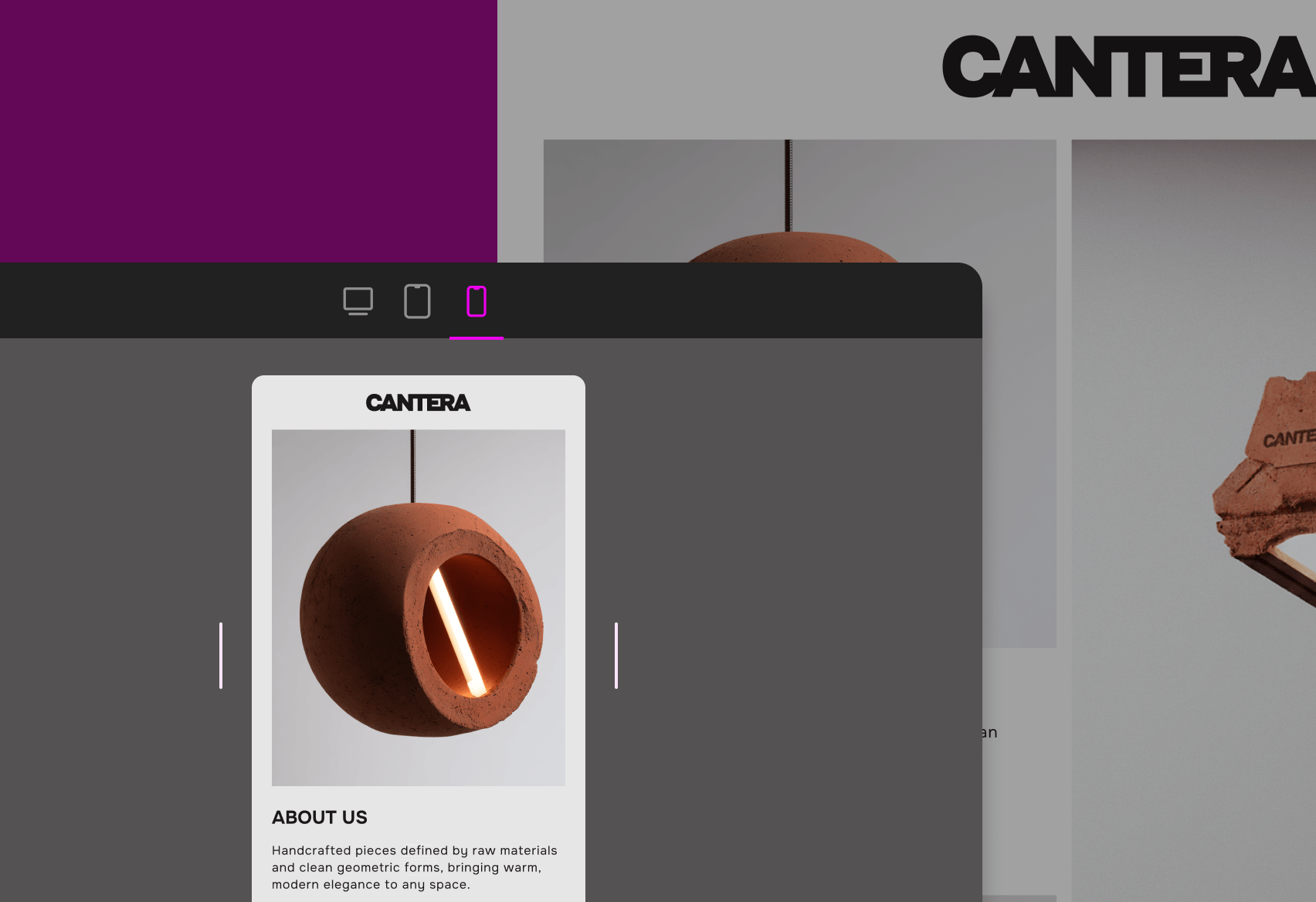 Responsive design options in Elementor Pro for WordPress